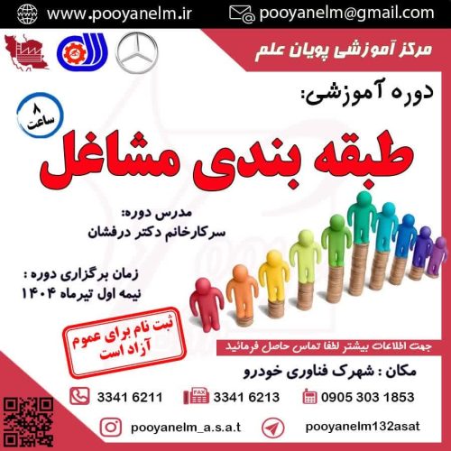 طبقه بندی مشاغل